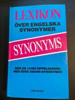 Synonyms : Engelsk synonymordbok