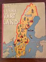 L&Auml;R K&Auml;NNA V&Aring;RT LAND 1950, MED KARTOR. L&Auml;ROBOK I GEOGRAFI F&Ouml;R FOLKSKOLAN DEL 1.