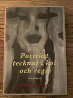Portr&auml;tt tecknat i kol och regn