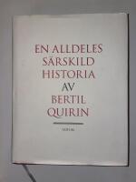 En alldeles s&auml;rskild historia