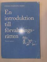 En introduktion till f&ouml;rvaltningsr&auml;tten