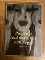 Portr&auml;tt tecknat i kol och regn