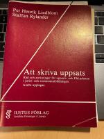 Att skriva uppsats R&aring;d och anvisningar f&ouml;r uppsats- och PM-arbeten i jurist och socionomutbildningen 