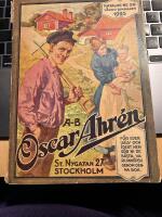 AB Oscar Ahr&eacute;n Katalog Nr 32 v&aring;ren och sommaren 1925