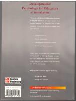 Developmental Psychology for Educators: An Introduction