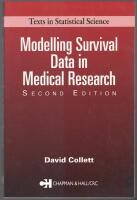 Modelling Survival Data in Medical Research