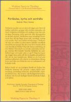 F&ouml;rl&aring;telse, kyrka och samh&auml;lle