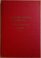 Pharmacopoea Nordica: Editio Svecica. Volumen III