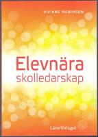 Elevn&auml;ra skolledarskap