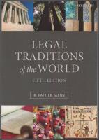 Legal Traditions of the World: Sustainable Diversity in Law
