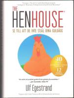 The HenHouse: se till att de inte stj&auml;l dina guld&auml;gg