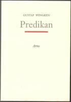 Predikan: en principiell studie