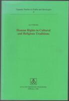 Human Rights in Cultural and Religious Traditions