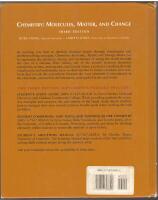 Chemistry: Molecules, Matter, and Change