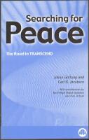 Searching for Peace: The Road to Transcend