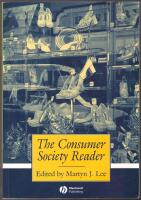 The Consumer Society Reader