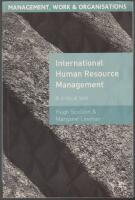 International Human Resource Management: A Critical Text