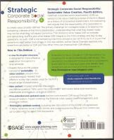 Strategic Corporate Social Responsibility: Sustainable Value Creation
