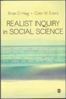 Realist Inquiry in Social Science