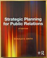 Strategic Planning for Public Relations