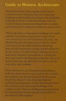 Guide to Western Architecture