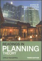 Readings in Planning Theory