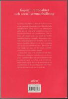 Kapital, rationalitet och social sammanh&aring;llning