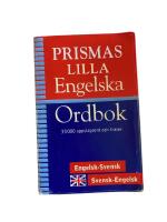 Prismas lilla engelska ordbok : 33000 uppslagsord och fraser : engelsk-svensk, svensk-engelsk
