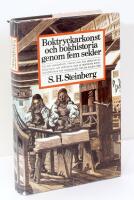 Boktryckarkonst och bokhistoria genom fem sekler