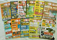 PC FÖR ALLA ÅR 2003 kompletta 11 nr inklusive 11 CD-skivor