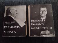 President Paasikivis minnen , del I 1939 - 1940 samt del II 1940 - 1941