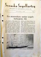 Svenska Segelfartyg - Minnesskrift &ouml;ver segelfartygsflottan och dess m&auml;n