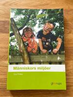 M&auml;nniskors milj&ouml;er Elevbok