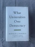 What universities owe democracy