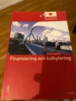 Finansiering och kalkylering