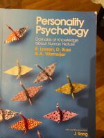 Personality psychology : domains of knowledge about human nature