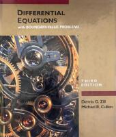 Differential equations with boundary-value problems