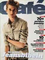 Magazine Caf&eacute; - Pontus Wernbloom och jeansbilaga - april 2011