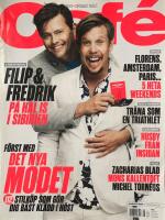 Magazine Caf&eacute; - Filip & Fredrik - augusti 2014