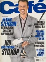 Magazine Caf&eacute; - Henrik Stenson - september 2014