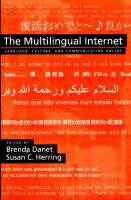 The Multilingual Internet