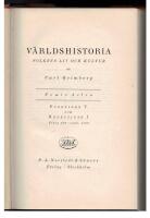  V&auml;rldshistoria. Folkens Liv och Kultur, Del I-V