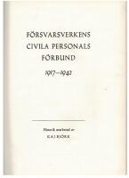 F&Ouml;RSVARSVERKENS CIVILA PERSONALS F&Ouml;RBUND 