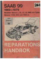 SAAB 99 Reparationshandbok