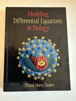 Modeling differential equations in biology