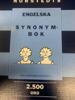Norstedts engelska synonymbok : 2500 ord