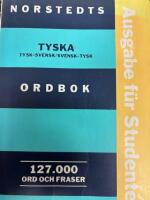 Norstedts Tysk-svensk/svensk-tyska ordbok : Ausgabe f&uuml;r Studenten