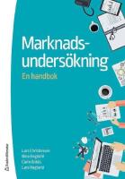 Marknadsunders&ouml;kning : en handbok