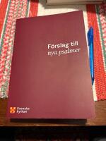 F&ouml;rslag till nya psalmer