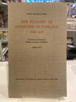 The history of medicine in Finland 1828-1918
